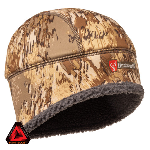 Men's heavyweight merino wool and Heat Boost waterfowl hunting beanie Men's heavyweight merino wool and Heat Boost waterfowl hunting beanie