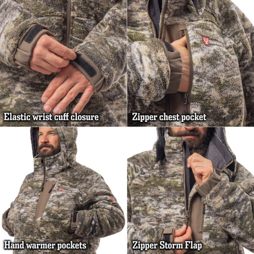 Men's Halifax Heat Boost, Heavyweight, Berber Fleece, SilentX