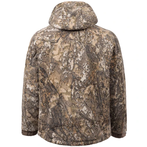 Drop tail hem in the rear for extra protection up your back.