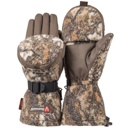 Pop top Berber fleece glove with Heat Boost is comfortable and warm.