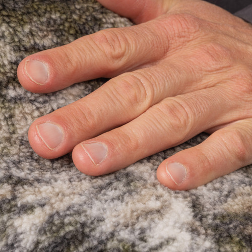 Berber fleece exterior is ultra quiet for stealth.