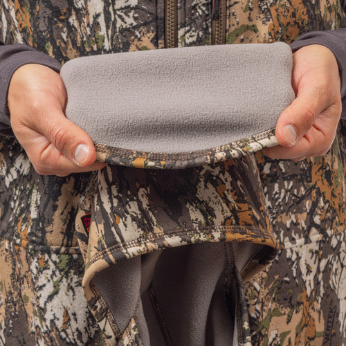 Heat boost fleece interior for incredible warmth.