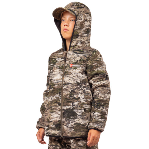 Sizes S to XL fit a wide range of hunter sizes.