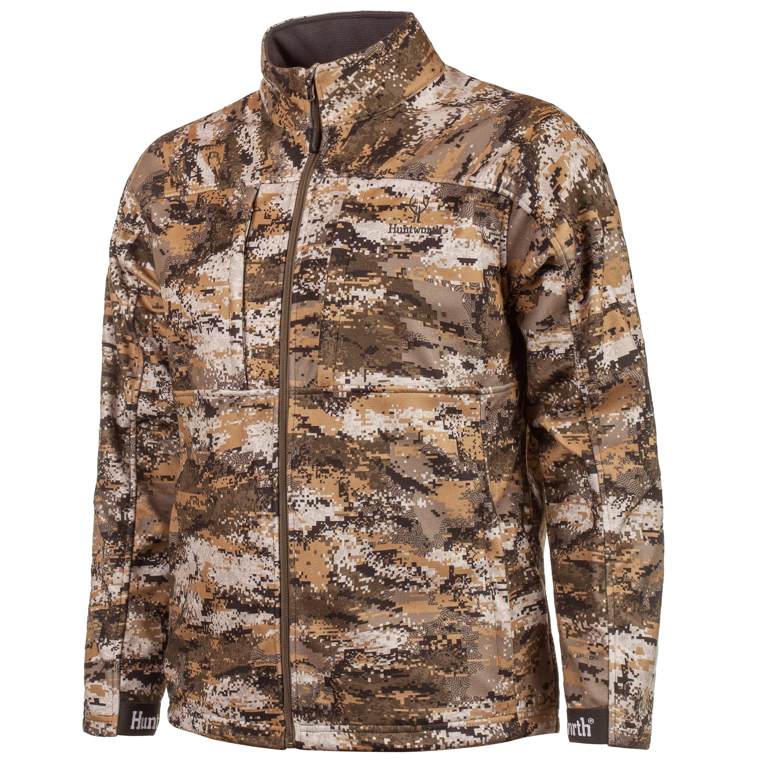 camo fleece jacket