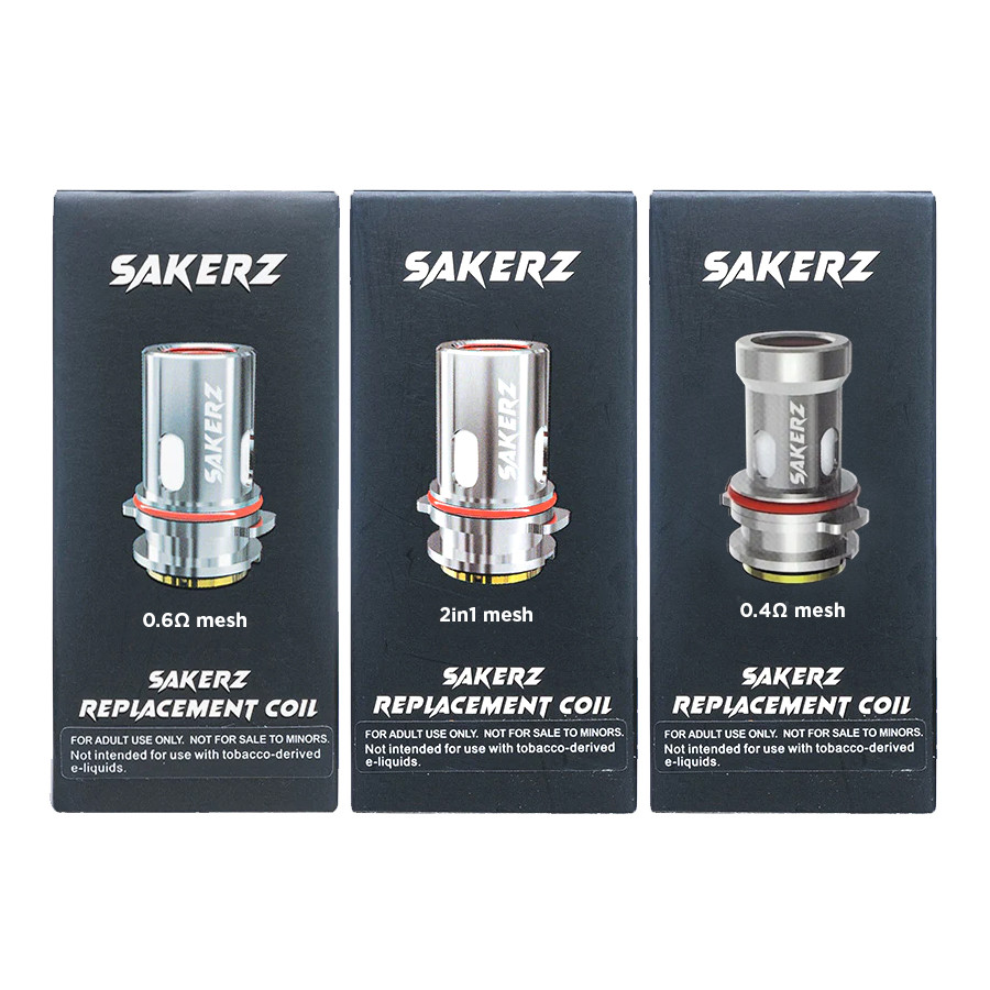 Horizon Sakerz Replacement Coils (3 Pack) – 2-in-1 Mesh Technology