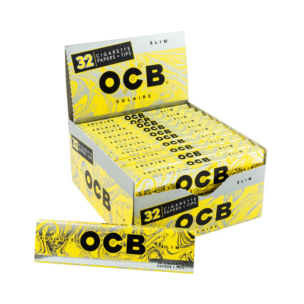  OCB Premium Slim 24 Booklets Cigarette Rollin Paper