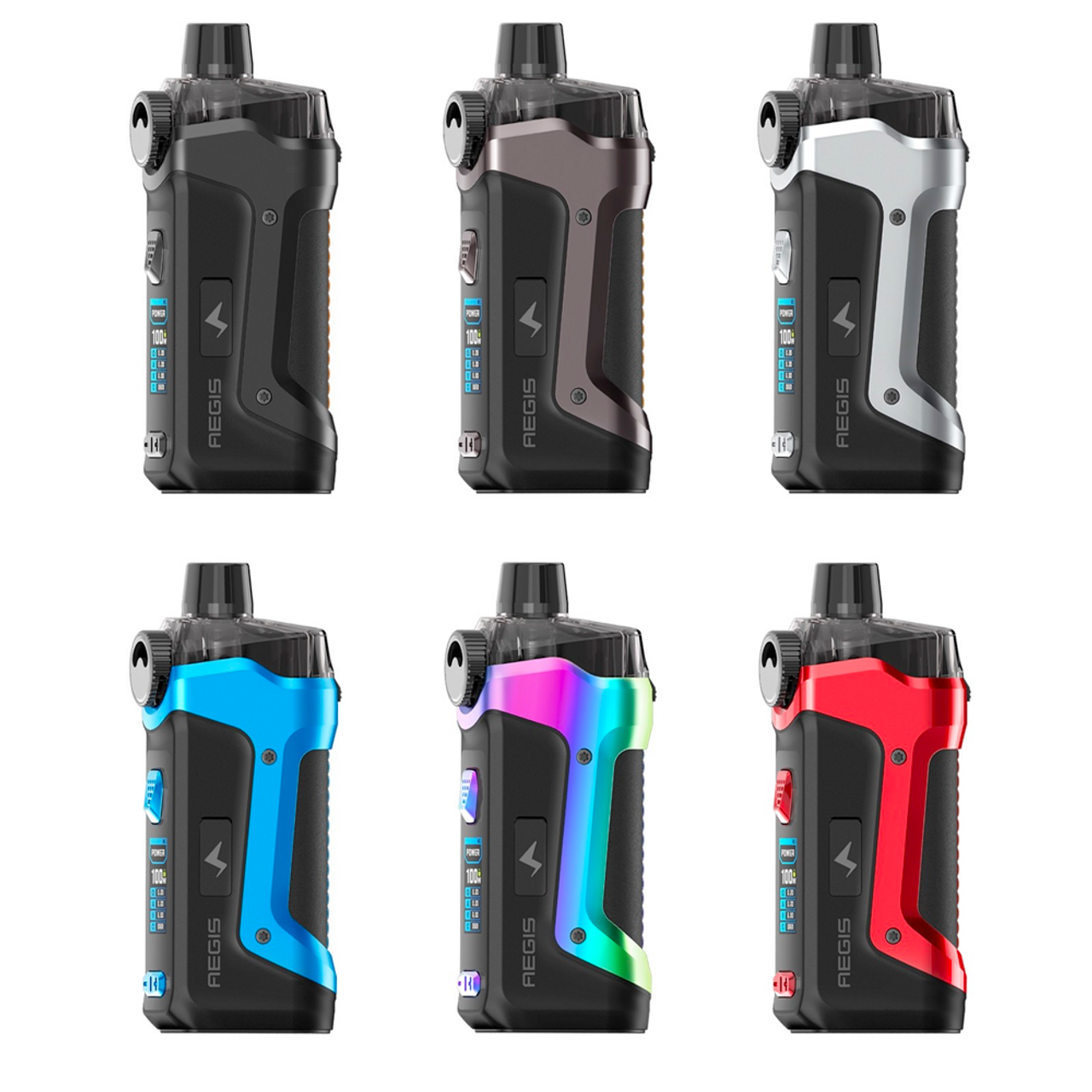 GeekVape Aegis Boost Pro 21700 E-Zigaretten Set 100W TC 