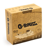 G-Rollz King Size Unbleached Extra Thin Rolling Papers (50 Count Display)