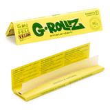 G-Rollz King Size Bamboo Unbleached  Rolling Papers (50 Count Display)