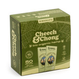 G-Rollz Cheech & Chong Organic Hemp Extra Thin King Size Rolling Papers + Tips & Tray (16 Count Display)