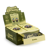 G-Rollz Cheech & Chong Organic Hemp Extra Thin King Size Rolling Papers + Tips & Tray (16 Count Display)