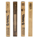 G-Rollz Bulk King Size Pre-Rolled Cones (72 Count Display) - Unbleached Extra Thin