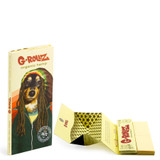 G-Rollz Pets Rock Duo Organic Hemp Extra Thin King Size Rolling Papers + Tips & Tray (16 Count Display) - Duo 2