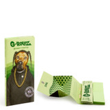 G-Rollz Pets Rock Duo Organic Green Hemp King Size Rolling Papers + Tips & Tray (16 Count Display)