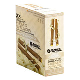 G-Rollz Original 2 Pre-Rolled Hemp Wraps (15 Count Display) - White Chocolate