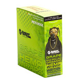 G-Rollz Pets Rock 2 Pre-Rolled Hemp Wraps (15 Count Display) - Grape