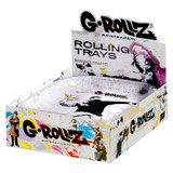 G-Rollz Banksy's Graffiti Small Rolling Tray (Single Unit) - Flower Thrower Alt