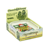 G-Rollz Cheech & Chong Small Rolling Tray (Single Unit) - Playing Cards