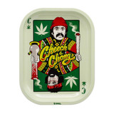 G-Rollz Cheech & Chong Small Rolling Tray (Single Unit) - Playing Cards