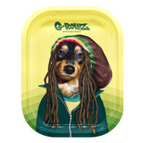 G-Rollz Pets Rock Small Rolling Tray (Single Unit) - Reggae