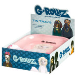 G-Rollz Pets Rock Small Rolling Tray (Single Unit) - Pink Diamonds