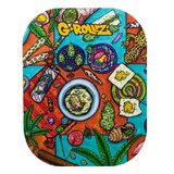 G-Rollz Original Magnet Cover for Small Rolling Tray (Single Unit) - Amsterdam Picnic Checked