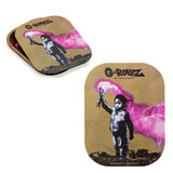 G-Rollz Banksy's Graffiti Magnet Cover for Small Rolling Tray (Single Unit) - Torch Boy