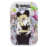 G-Rollz Banksy's Graffiti Magnet Cover for Medium Rolling Tray (Single Unit) - Cop on Cop