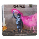 G-Rollz Banksy's Graffiti 90x80mm Smell Proof Bags (10 Count Display) - Torch Boy