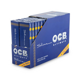 OCB Ultimate Rolling Papers (Display) - Slim (with tips)