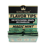 King Palm Flavored Rolling Tips (Display) - Magic Mint