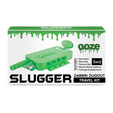 Ooze Slugger Dabbin Dugout Travel Kit (Single Unit) - Slime Green