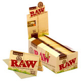 RAW Organic Hemp Rolling Papers (Display) - 1½