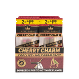 King Palm 2 Rollie Size Flavored Pre-Rolled Cones (Display) - Cherry Charm