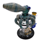 Lookah (C34BG) Tataoo Kraken 6" Glass Water Pipe (Single Unit)