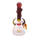 Lookah (C51) Tataoo Totem 9" Glass Water Pipe (Single Unit)