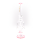 Lookah (WPC761) Running On 'Shrooms 20.5" Glass Water Pipe (Assorted Colors)(Single Unit)