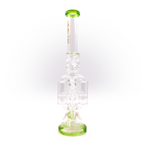 Lookah (WPC761) Running On 'Shrooms 20.5" Glass Water Pipe (Assorted Colors)(Single Unit)