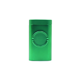 Aluminum Dugout w/ Grinder (Single Unit) - Green