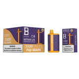 BIFF BAR 5500 Lux Disposable Vape (Display of 10) - Fuji Grape