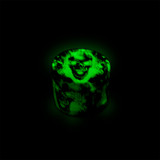 Mini Glow in the Dark Skulls Manual Metal Grinder (Assorted Design)(Display of 12)
