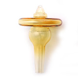 Spinning Top Glass Carb Cap (Assorted Colors)(Single Unit)