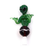 Alien Glass Carb Cap (Assorted Colors)(Single Unit)