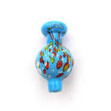 Impressionist Design Glass Carb Cap (Assorted Colors)(Single Unit)