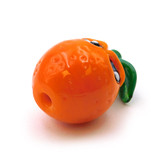Scary Orange Glass Carb Cap (Assorted Colors)(Single Unit)