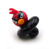 Mini Cartoon Bird Glass Carb Cap (Assorted Colors)(Single Unit)