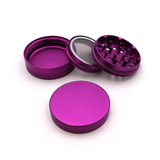 Slim Profile Design Manual Metal Grinder (Assorted Colors)(Display of 6)