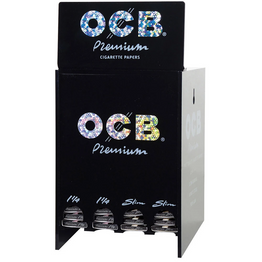 OCB Premium Rolling Papers (Display Stand)