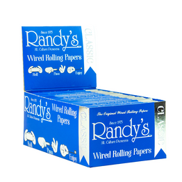 Randy's Wired Rolling Papers (Display) - Classic (1¼)