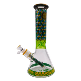 Lookah (C91) TATAOO 12" Glass Water Pipe (Single Unit)